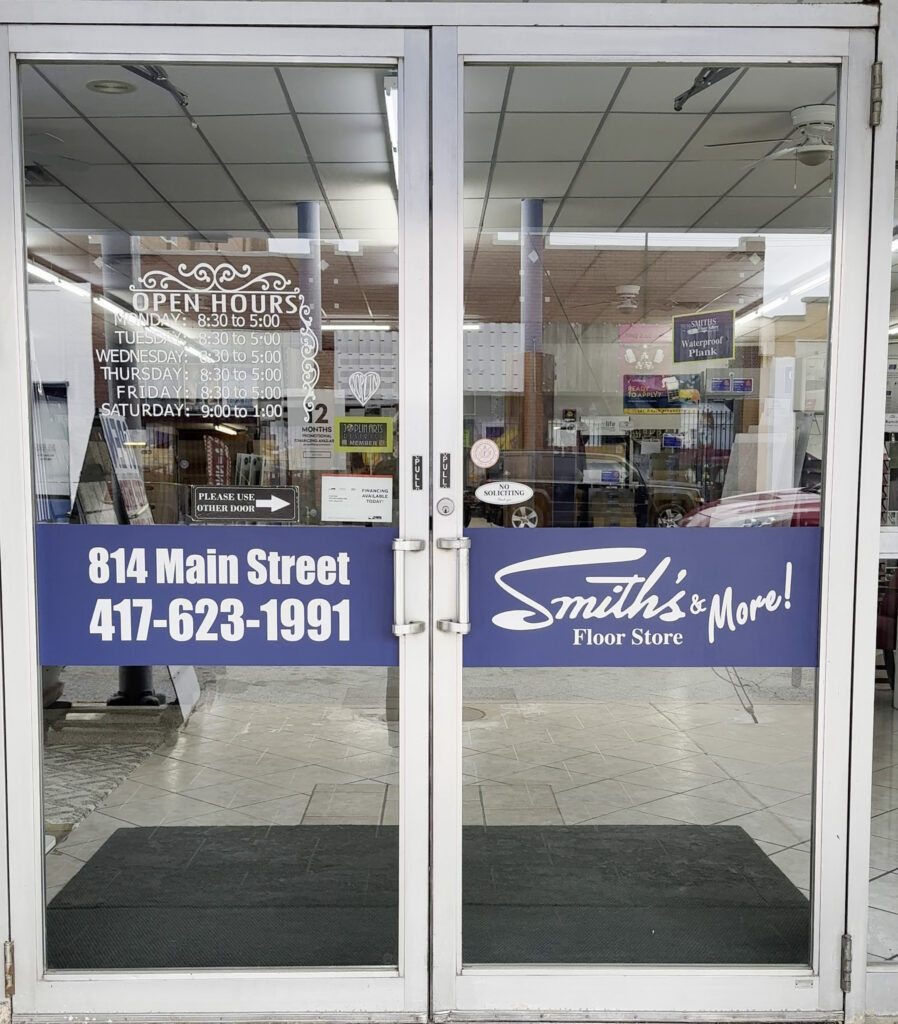 Smith's Floor Store frontdoor